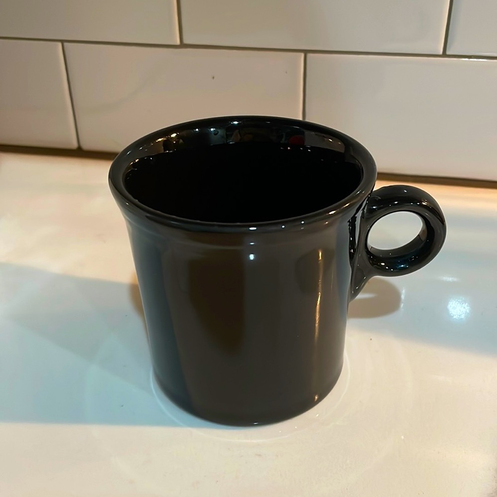 Black Fiesta mug great used condition